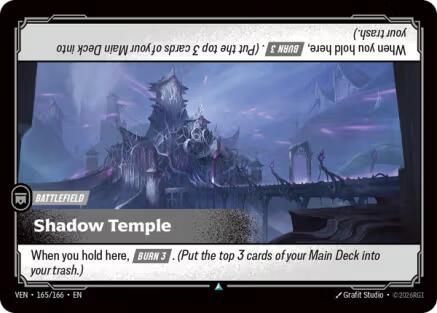 Shadow Temple (165/166) - Vendetta - Card Brawlers