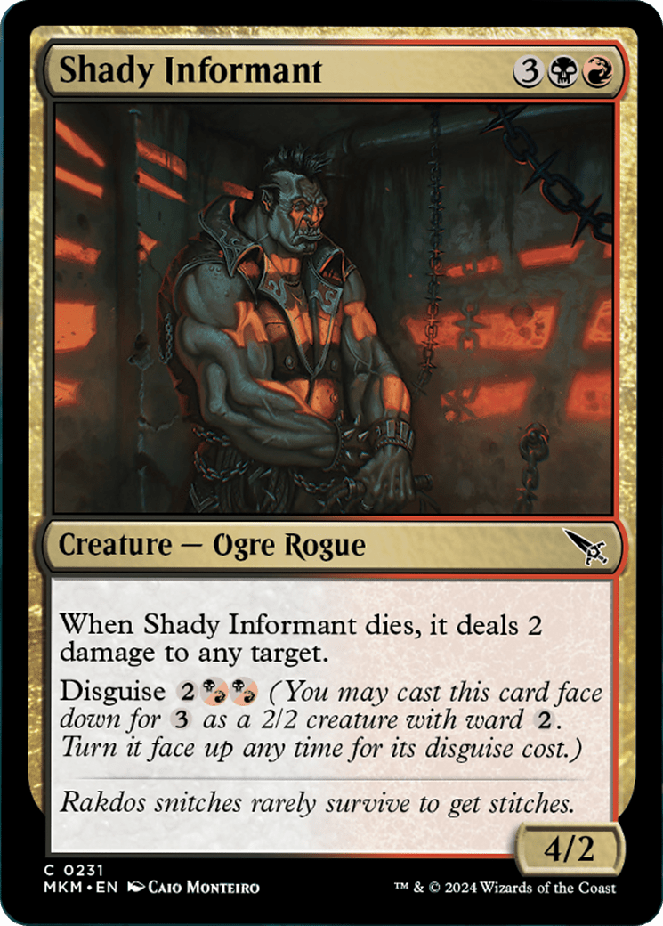 Shady Informant [Murders at Karlov Manor] - Card Brawlers