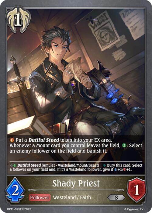 Shady Priest (BP11 - 095EN) [Bullet of Fate] - Card Brawlers