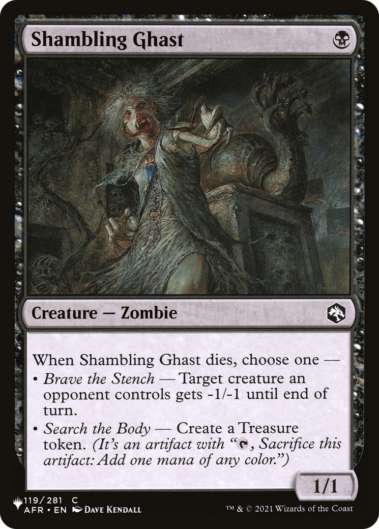 Shambling Ghast [The List] - Card Brawlers