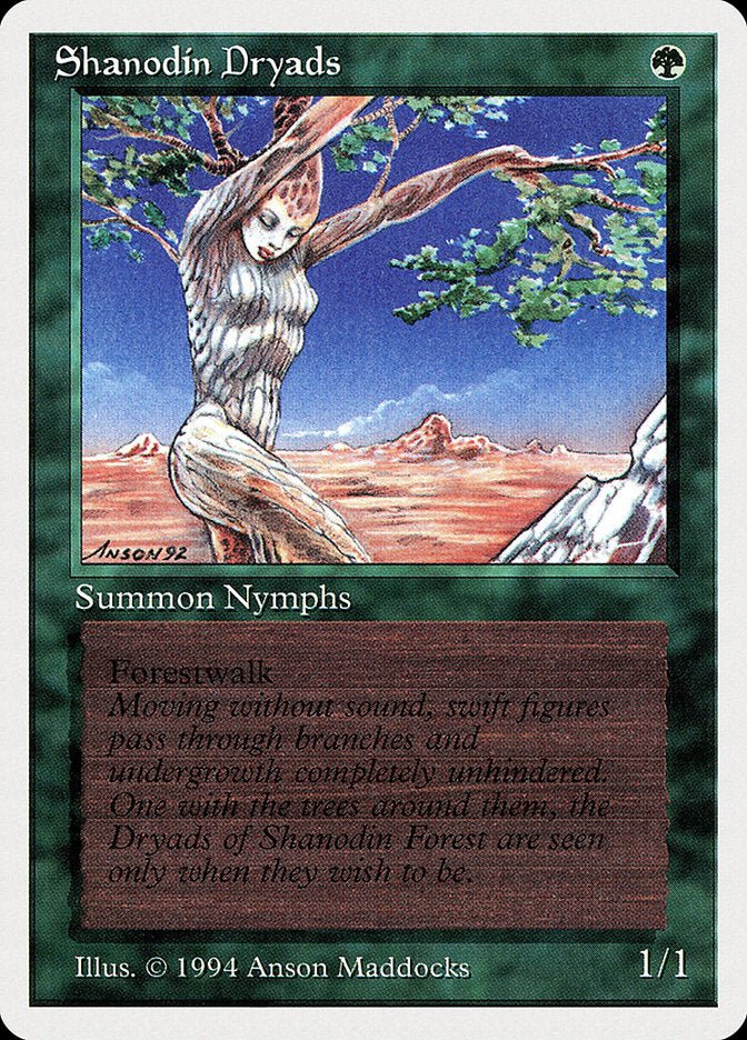 Shanodin Dryads [Summer Magic / Edgar] - Card Brawlers