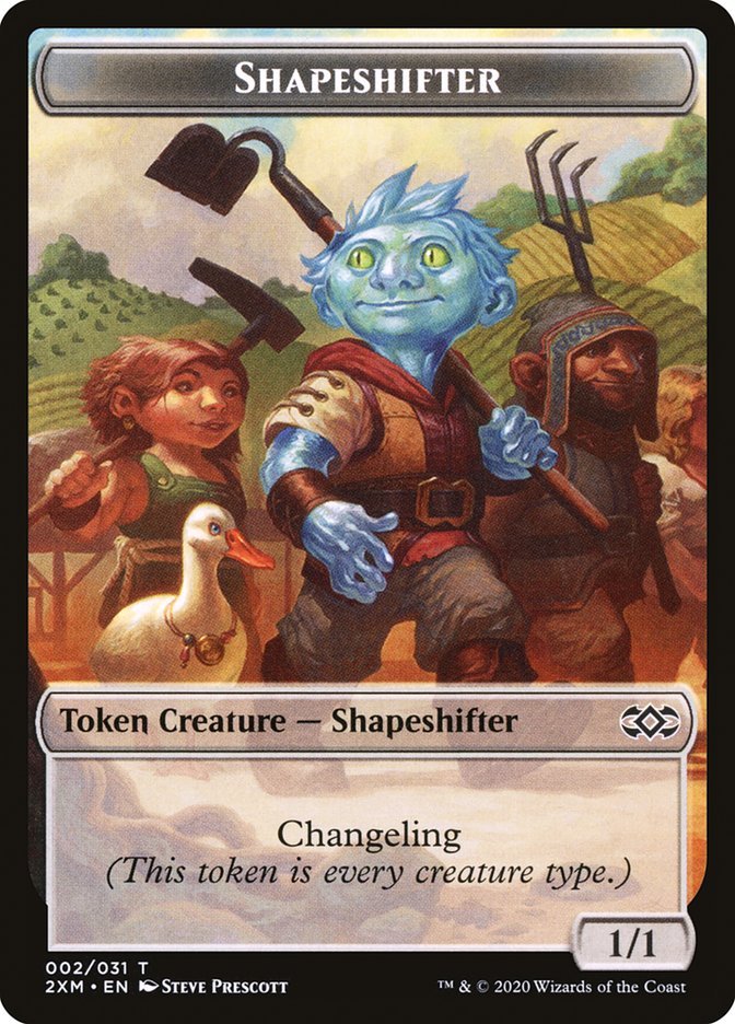 Shapeshifter Token [Double Masters Tokens] - Card Brawlers