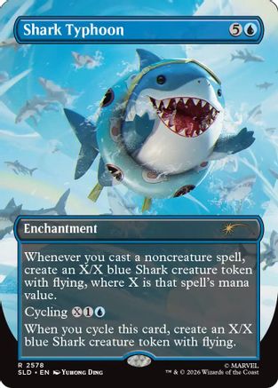 Shark Typhoon (SLD-2578) - Secret Lair Drop Series Foil - Card Brawlers