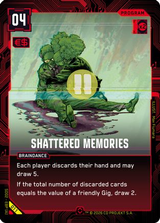 Shattered Memories (011) - Embracing Power Retail Starter Deck Foil - Card Brawlers