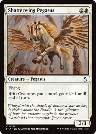 Shatterwing Pegasus (FRA-021) - Reality Fracture Foil - Card Brawlers