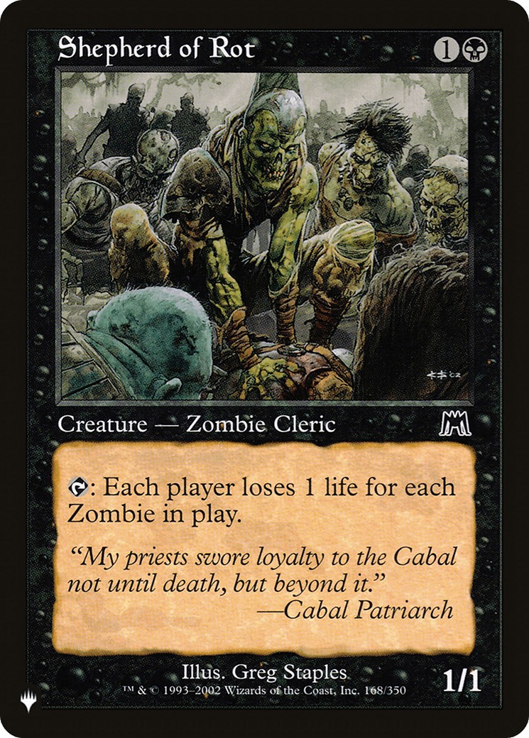 Shepherd of Rot [The List] - Card Brawlers