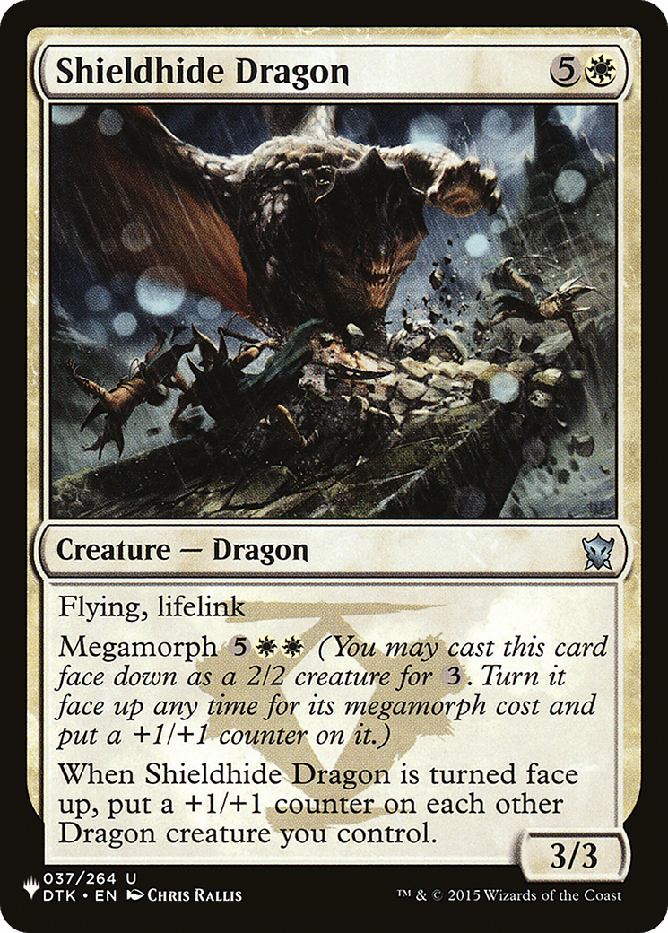 Shieldhide Dragon [The List] - Card Brawlers