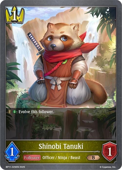 Shinobi Tanuki (BP11 - 029EN) [Bullet of Fate] - Card Brawlers