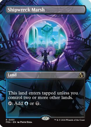 Shipwreck Marsh (Borderless) (FRA-401) - Reality Fracture - Card Brawlers