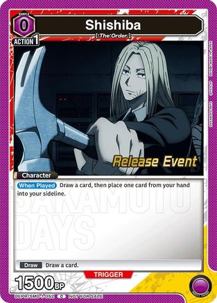 Shishiba (052) (Release Event) (UE19BT/SMD-1-052) - UE19BT SAKAMOTO DAYS Release Event Cards - Card Brawlers