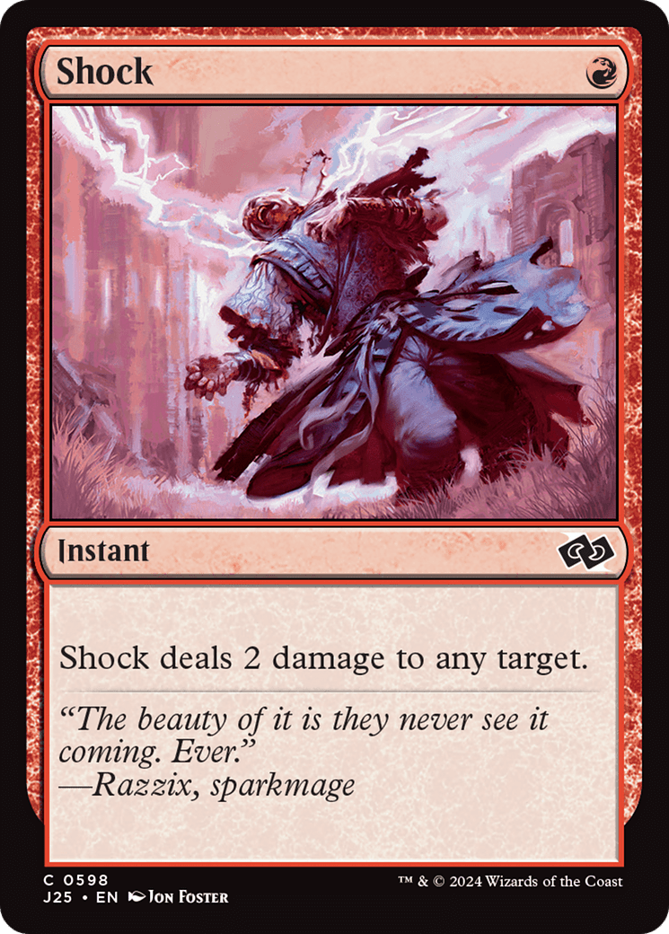 Shock [Foundations Jumpstart] - Card Brawlers