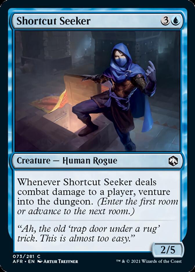 Shortcut Seeker [Dungeons & Dragons: Adventures in the Forgotten Realms] - Card Brawlers