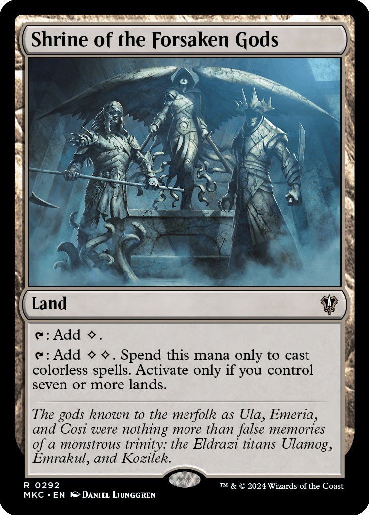 Shrine of the Forsaken Gods [Murders at Karlov Manor Commander] - Card Brawlers