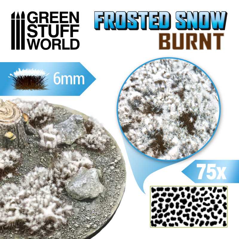 Green Stuff World - Shrub Tufts - Frosted Snow - Green Stuff World - Card Brawlers | Quebec | Canada |