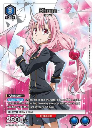 Shuna (020) (U*) (UE20BT/TSK-2-020) - UE20BT That Time I Got Reincarnated as a Slime Foil - Card Brawlers