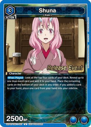 Shuna (057) (UEPR/TSK-1-057) - UE20BT That Time I Got Reincarnated as a Slime Release Event Cards - Card Brawlers