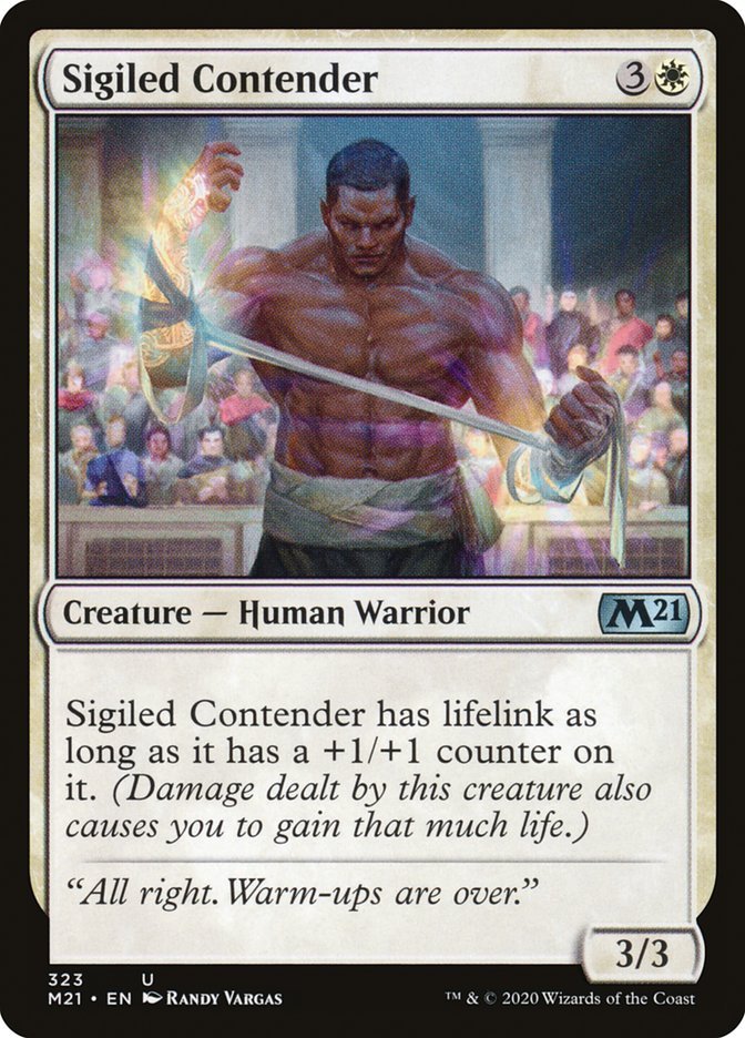 Sigiled Contender [Core Set 2021] - Card Brawlers