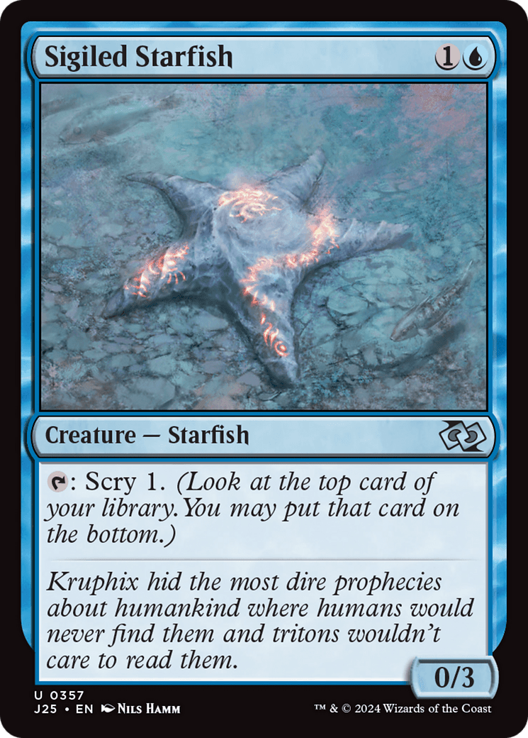 Sigiled Starfish [Foundations Jumpstart] - Card Brawlers