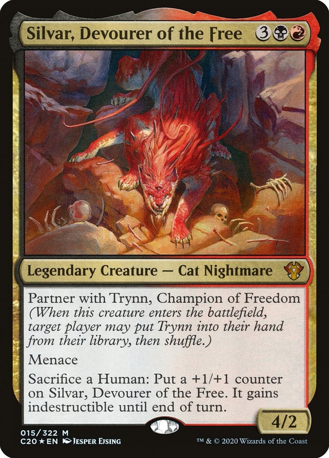 Silvar, Devourer of the Free [Commander 2020] - Card Brawlers