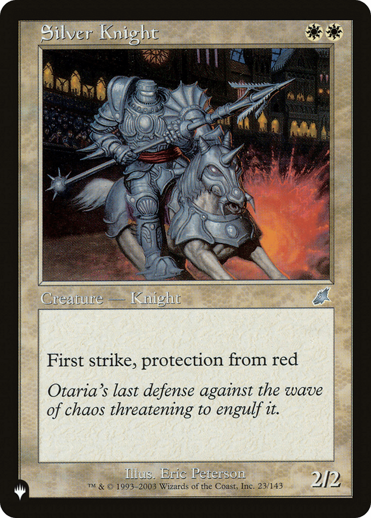 Silver Knight [The List] - Card Brawlers