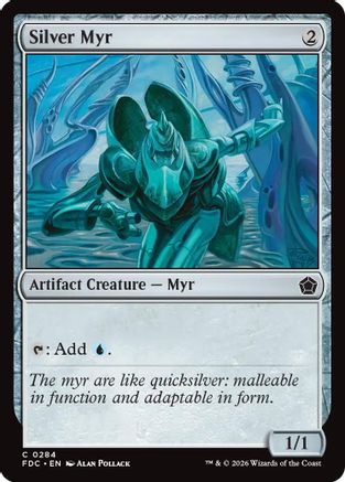 Silver Myr (FDC-284) - Commander: Foundations - Card Brawlers