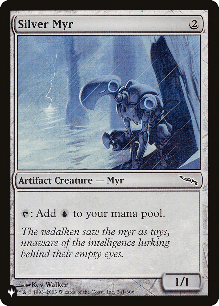 Silver Myr [The List] - Card Brawlers