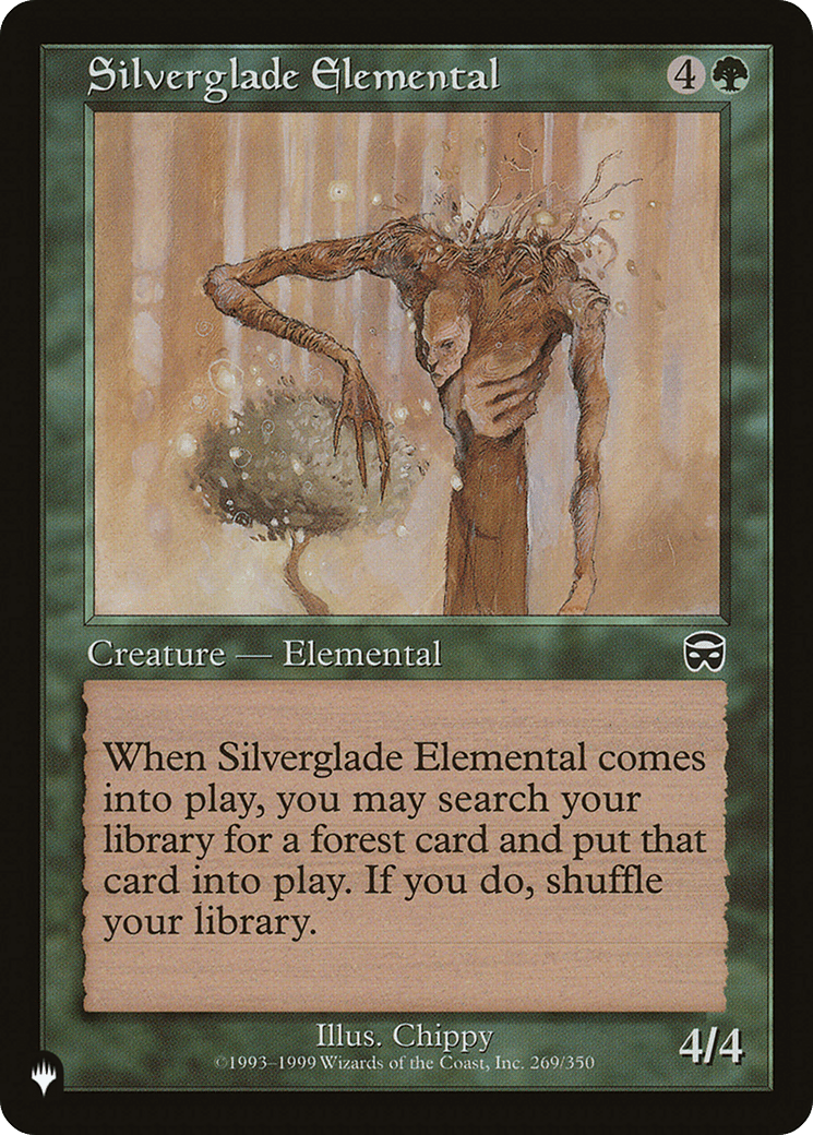Silverglade Elemental [The List] - Card Brawlers