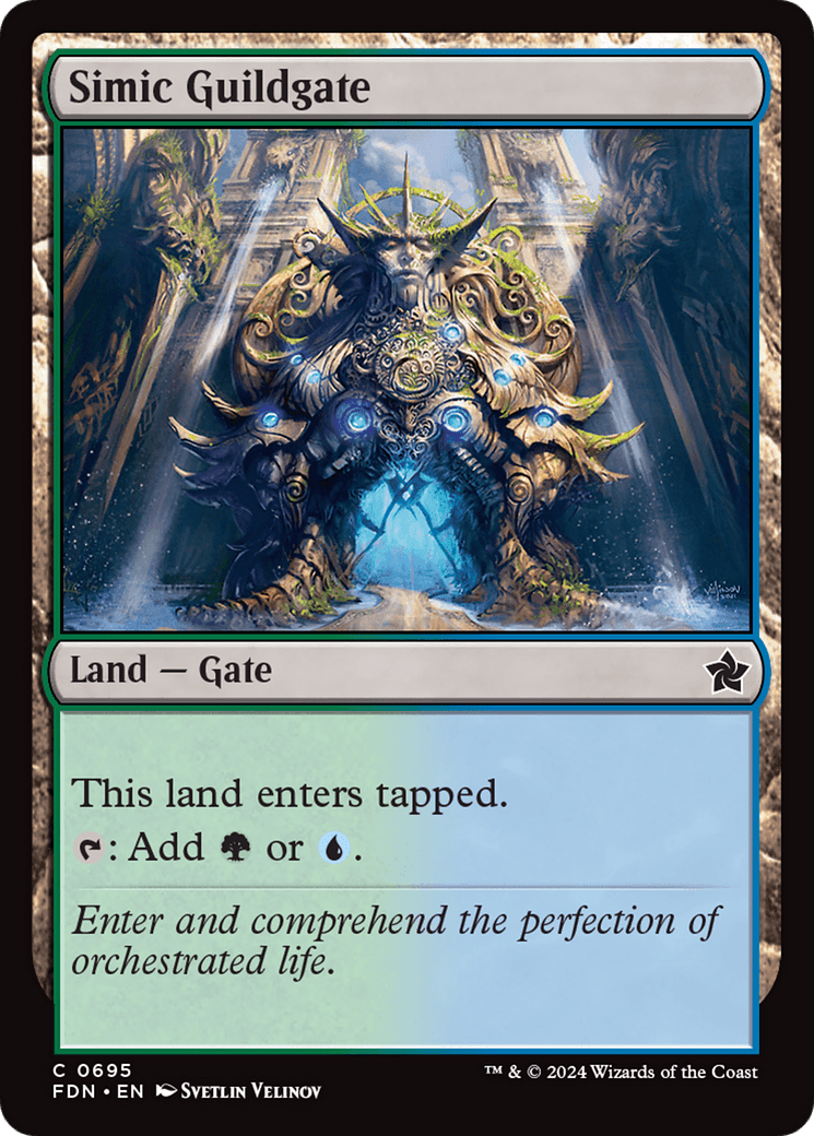 Simic Guildgate [Foundations] - Card Brawlers