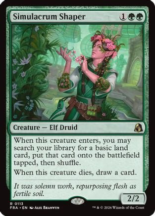 Simulacrum Shaper (FRA-113) - Reality Fracture Foil - Card Brawlers