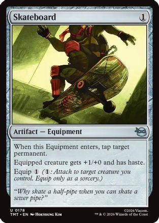 Skateboard (TMT-178) - Teenage Mutant Ninja Turtles - Card Brawlers