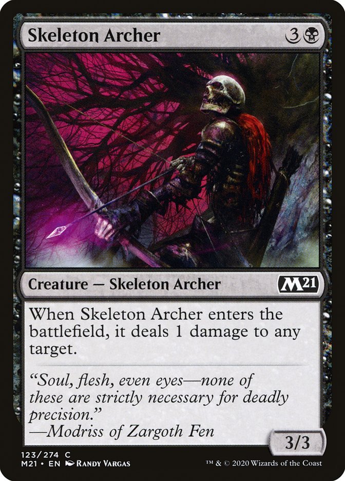 Skeleton Archer [Core Set 2021] - Card Brawlers