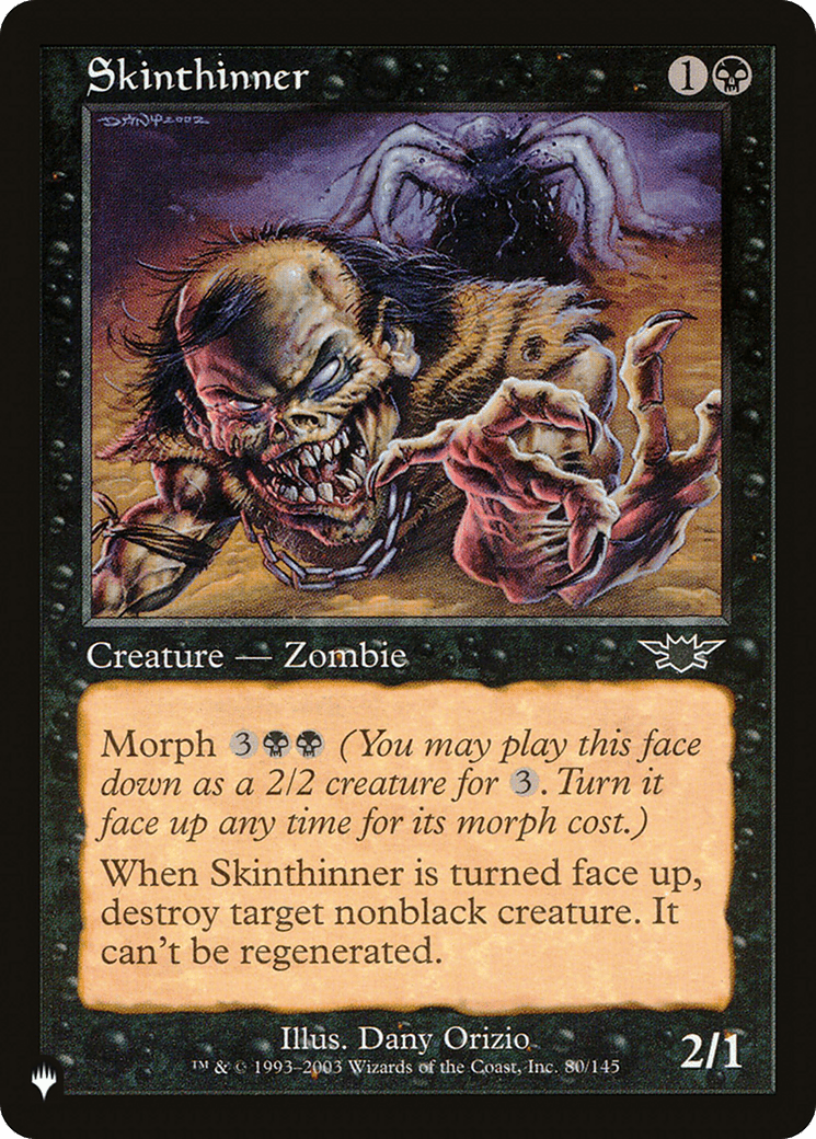 Skinthinner [The List] - Card Brawlers