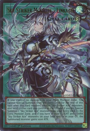Sky Striker Mobilize - Linkage! (MAMO-EN020) - Magnificent Monsters 1st Edition - Card Brawlers