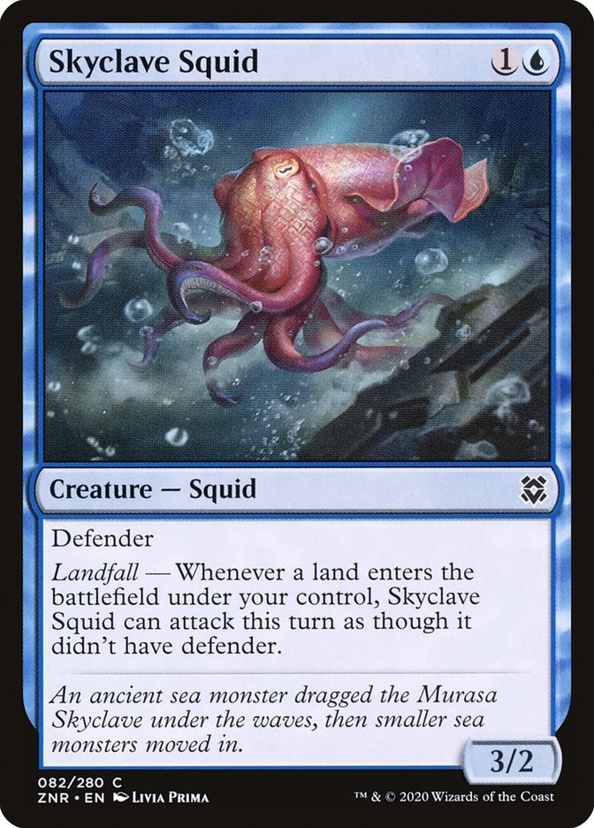 Skyclave Squid [Zendikar Rising] - Card Brawlers