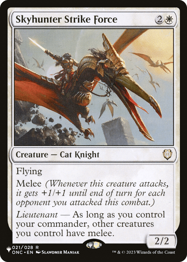 Skyhunter Strike Force [The List] - Card Brawlers