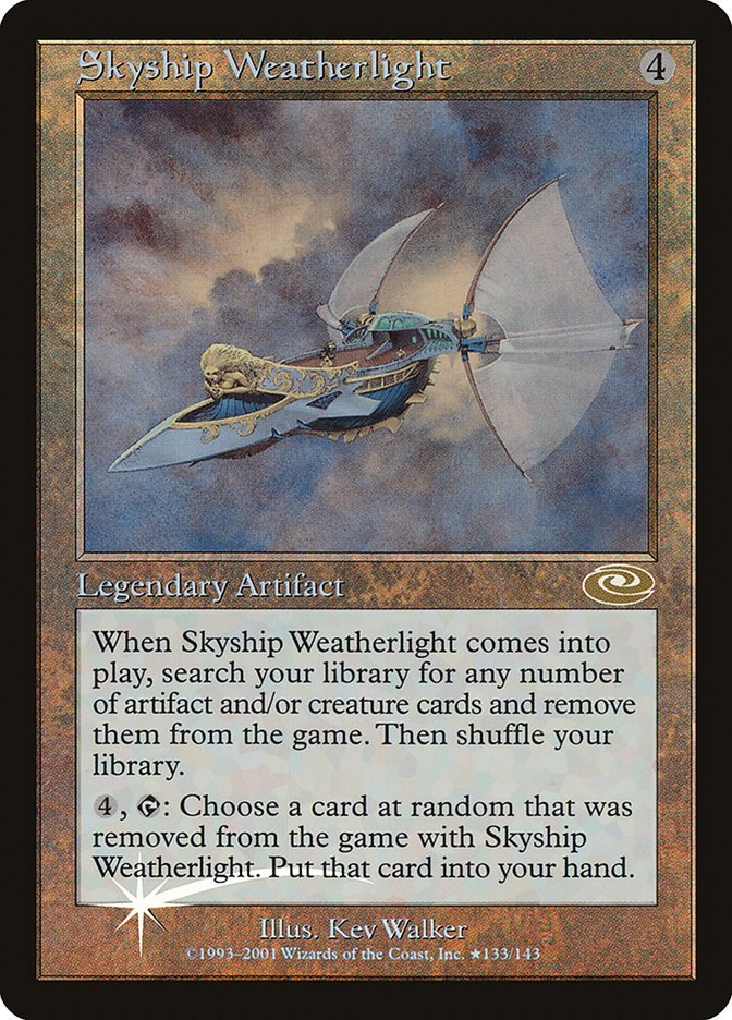Skyship Weatherlight (Kev Walker) [Planeshift] - Card Brawlers