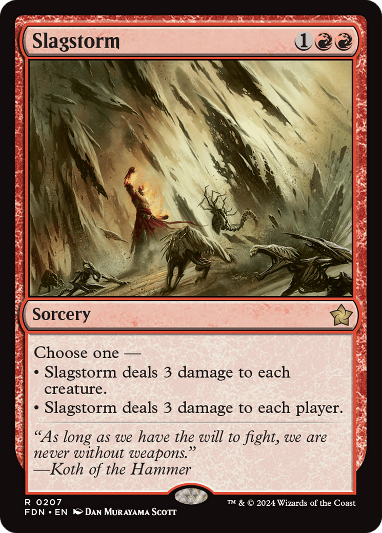 Slagstorm [Foundations] - Card Brawlers