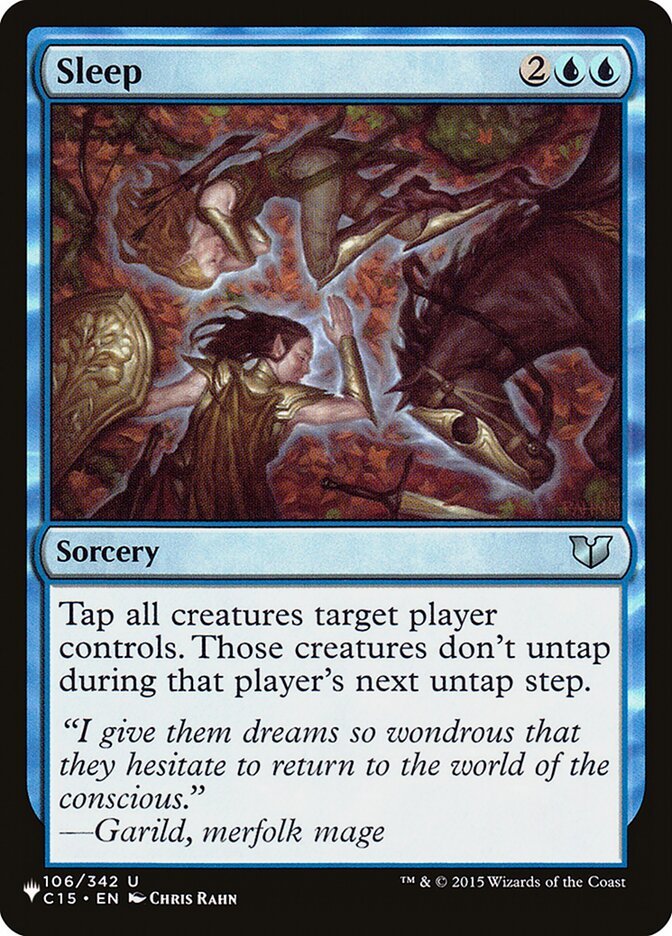 Sleep [The List] - Card Brawlers