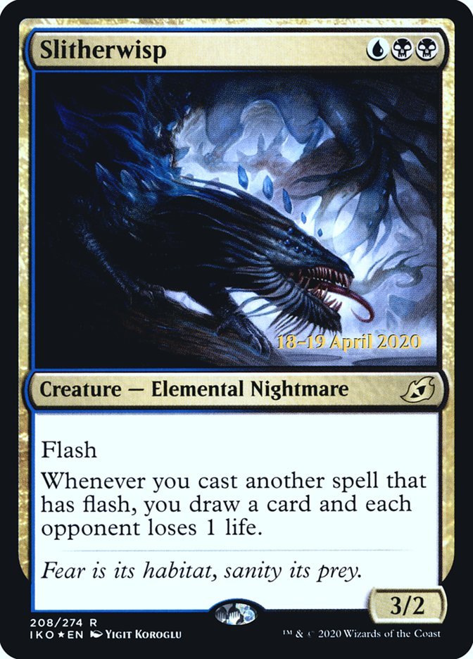 Slitherwisp [Ikoria: Lair of Behemoths Prerelease Promos] - Card Brawlers