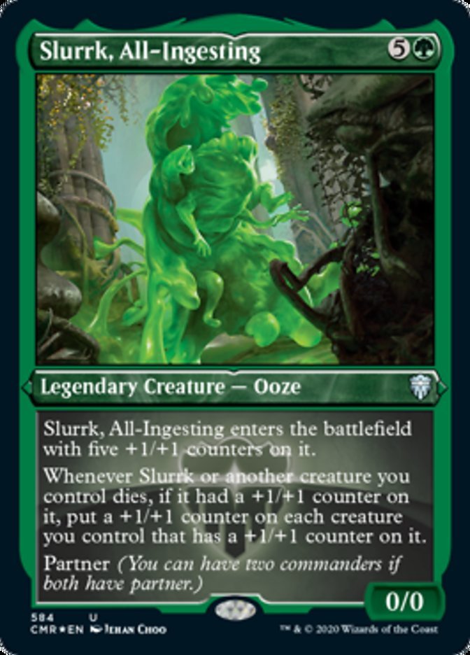 Slurrk, All - Ingesting (Etched) [Commander Legends] - Card Brawlers