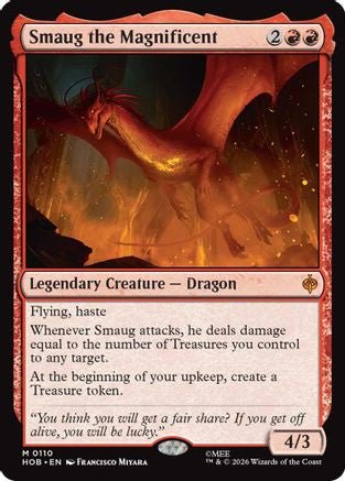 Smaug the Magnificent (HOB-110) - The Hobbit - Card Brawlers