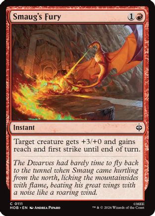 Smaug's Fury (HOB-111) - The Hobbit - Card Brawlers