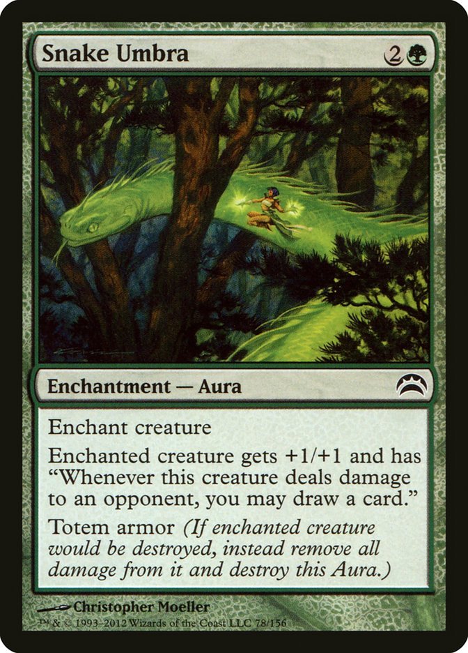 Snake Umbra [Planechase 2012] - Card Brawlers