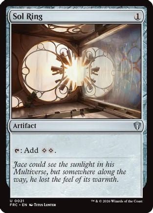 Sol Ring (FRC-021) - Commander: Reality Fracture - Card Brawlers