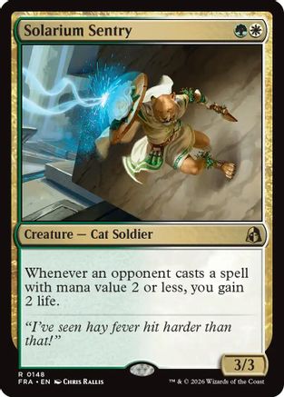 Solarium Sentry (FRA-148) - Reality Fracture - Card Brawlers