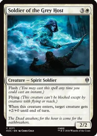 Soldier of the Grey Host (HOC-171) - The Hobbit: Eternal-Legal - Card Brawlers