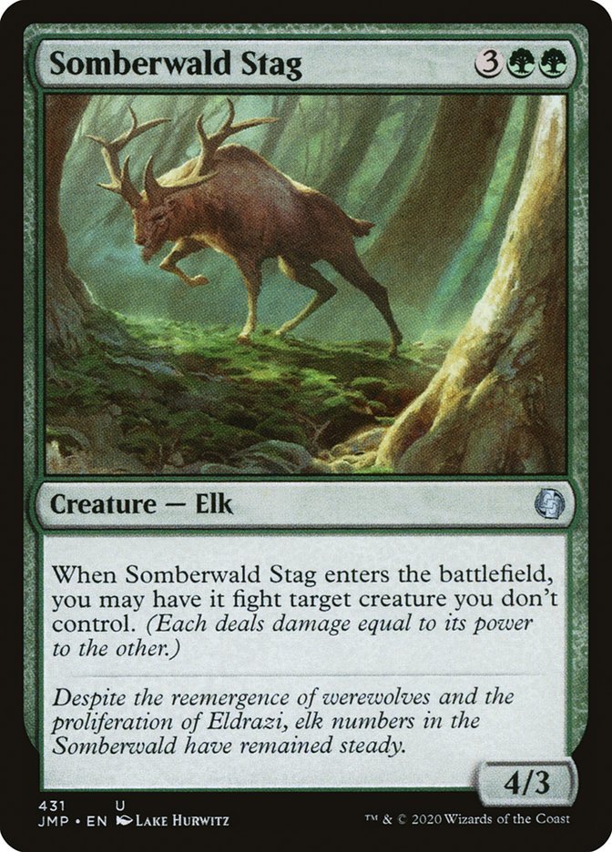 Somberwald Stag [Jumpstart] - Card Brawlers