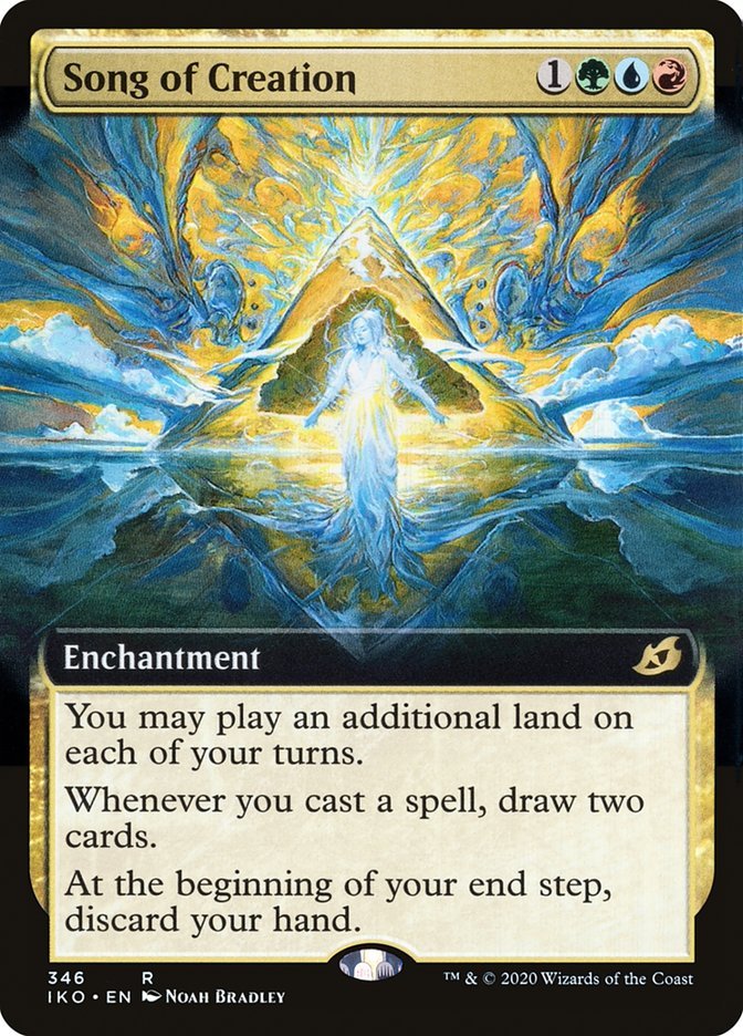 Song of Creation (Extended Art) [Ikoria: Lair of Behemoths] - Card Brawlers