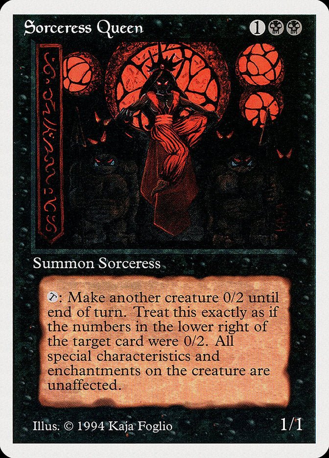 Sorceress Queen [Summer Magic / Edgar] - Card Brawlers