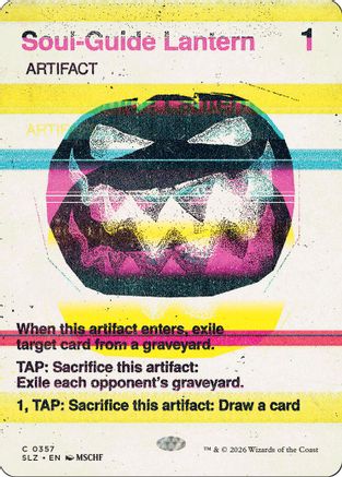 Soul-Guide Lantern (0357) (SLZ-357) - Secret Lair x MSCHF: The Zeta Set - Card Brawlers